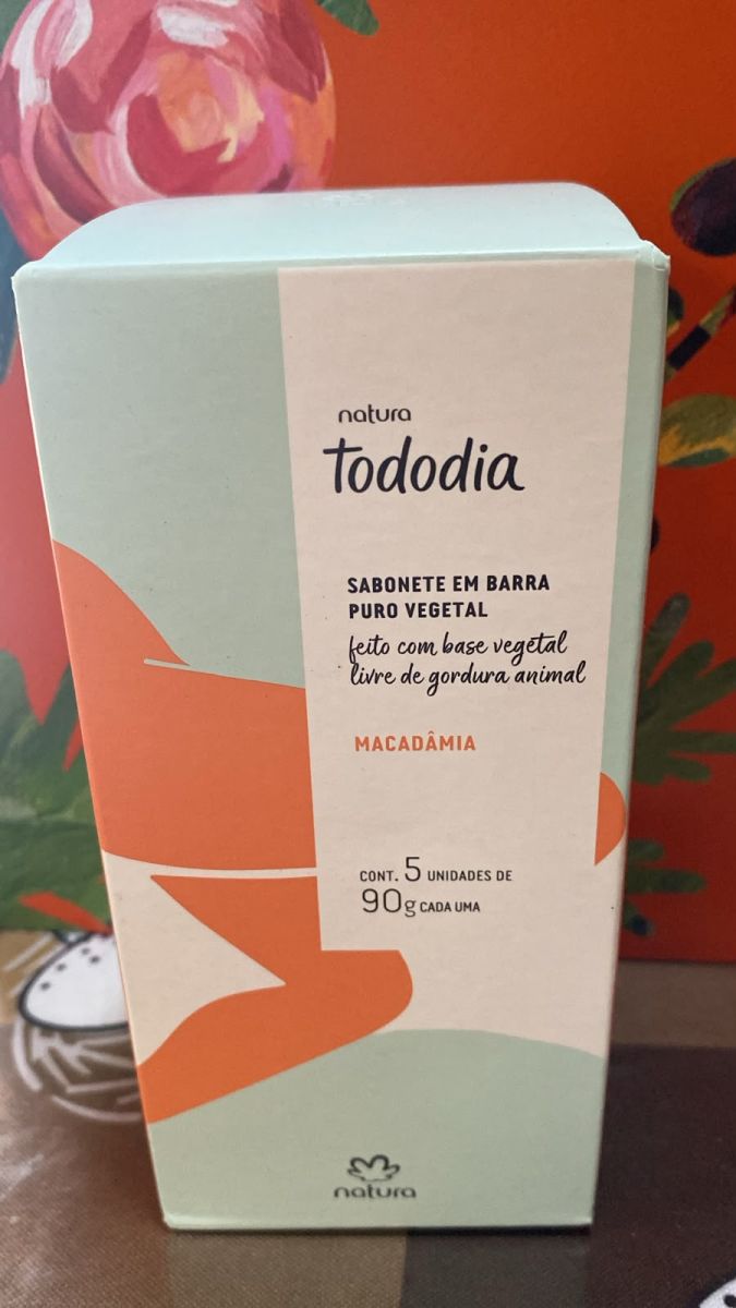 Sabonete em Barra Puro Vegetal Tododia Macadâmia