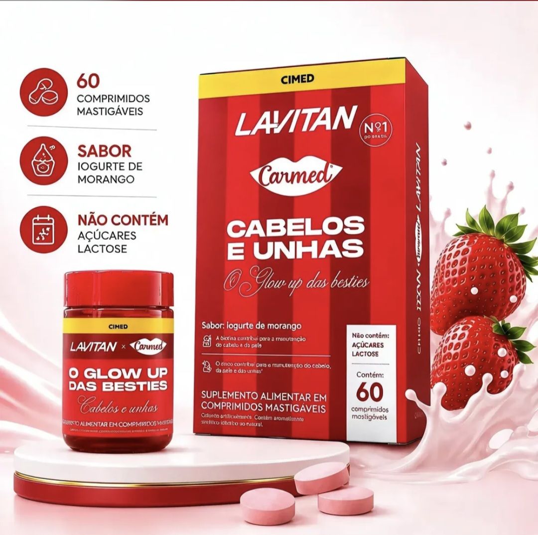 Lavitan cabelos e unhas carmed