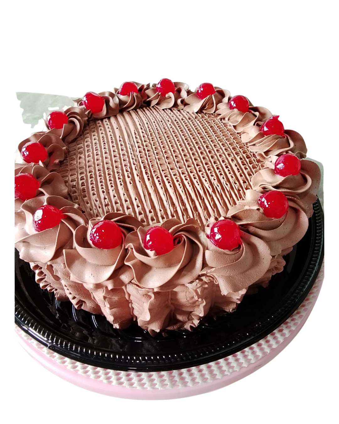 TORTA  CHOCOLATE COM CEREJA