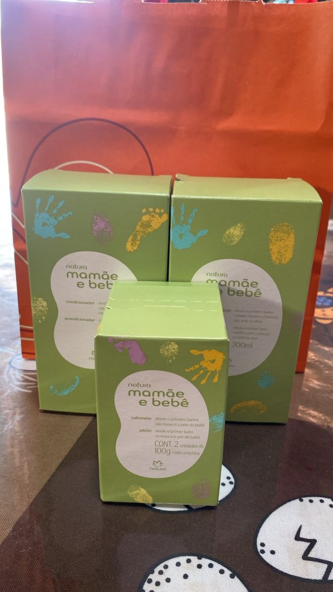 Kit Mamãe e Bebê Shampoo, Condicionador e Sabonete