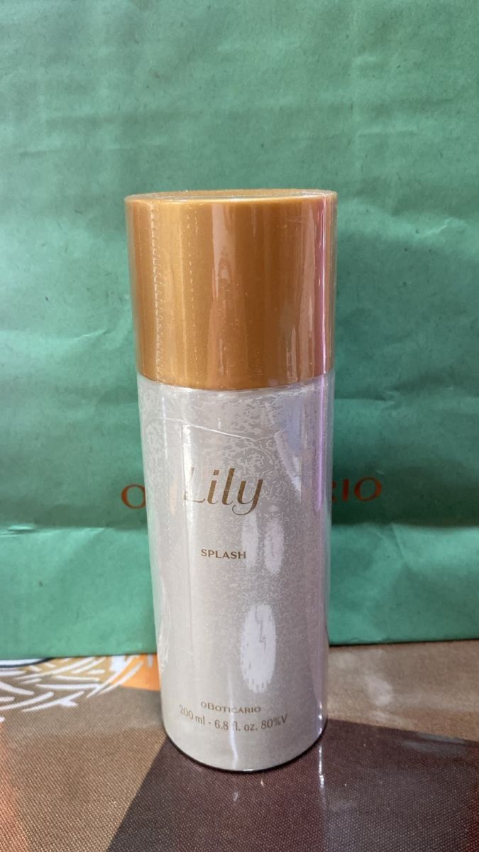 O Boticário Splash Desodorante Colônia Lily 200ml