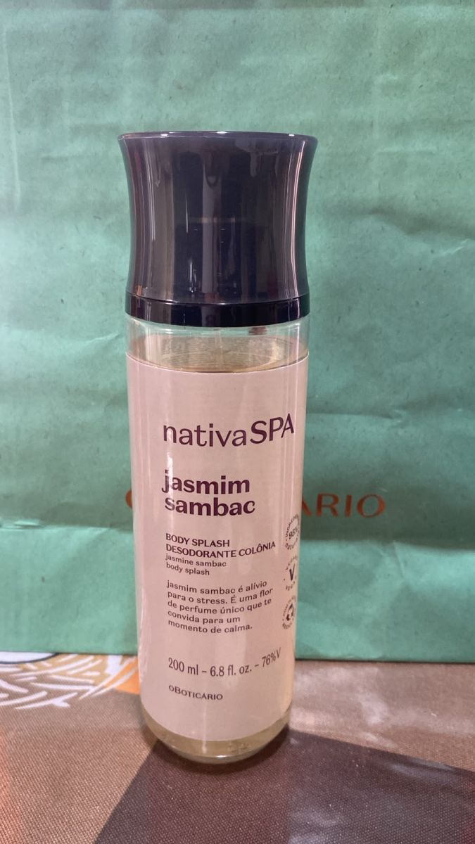 Body Splash Desodorante Colônia Nativa SPA Jasmim 