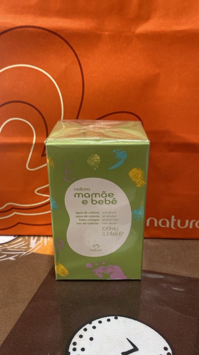 Água de Colônia Infantil  Mamãe e Bebê 100 ml