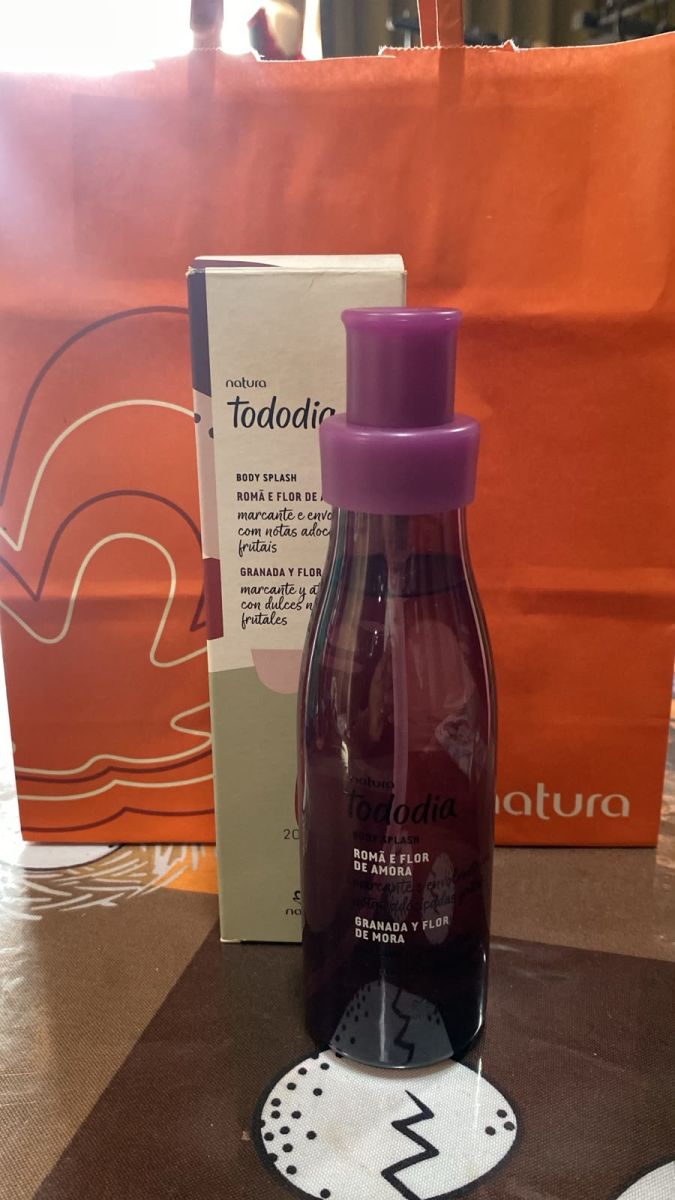 Body Splash Romã e Flor de Amora Tododia 200 ml