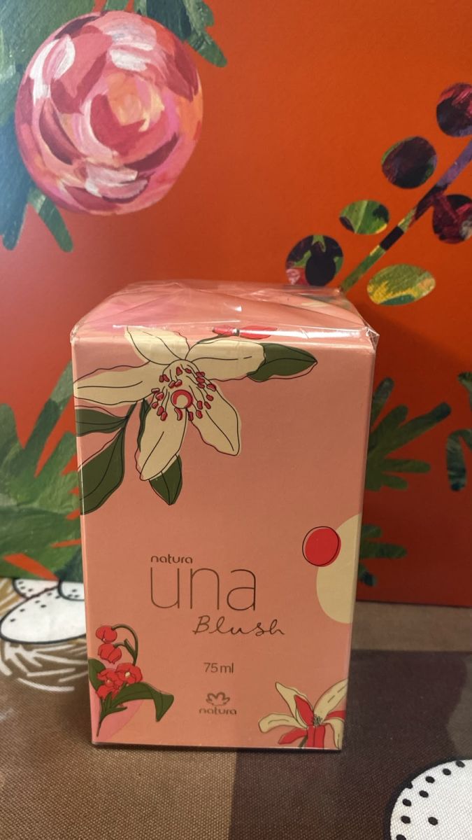 Deo Perfume Feminino Una Blush 75 ml
