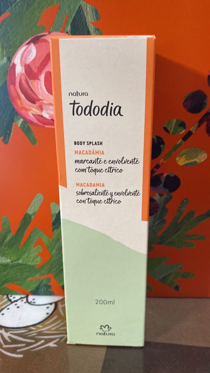 Body Splash Macadâmia Tododia 200 ml