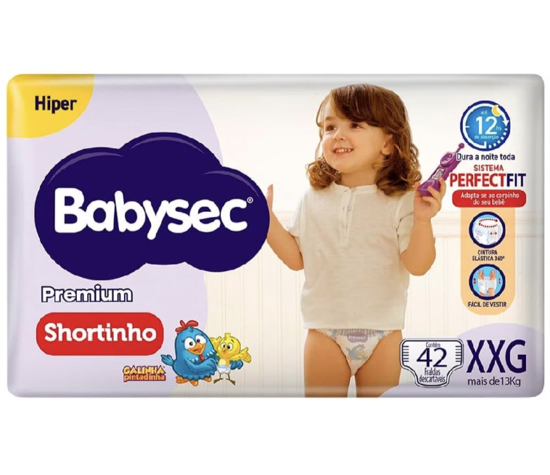 Fralda babysec xxg
