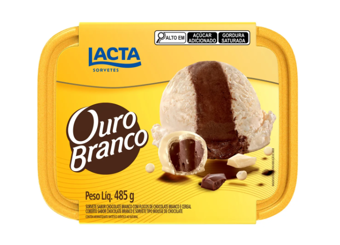 O Sorvete Ouro Branco é uma deliciosa novidade da 
