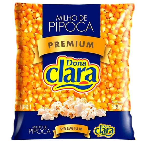 O Milho Pipoca Premium Santa Clara é uma opção de 