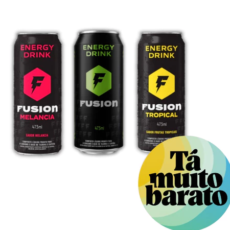 O Energético Fusion é uma bebida popular no Brasil