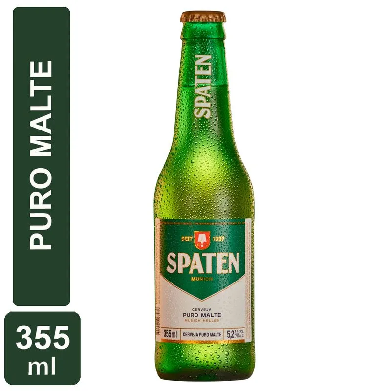 Spaten é uma cerveja puro malte de origem alemã, c