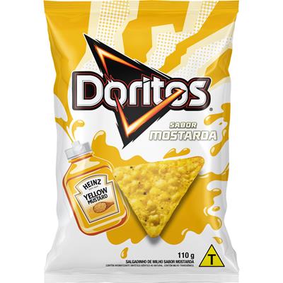 O Doritos sabor Mostarda é uma edição especial que