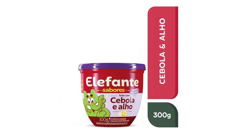 ELEFANTE CEBOLA E ALHO

O Extrato de Tomate Elefa