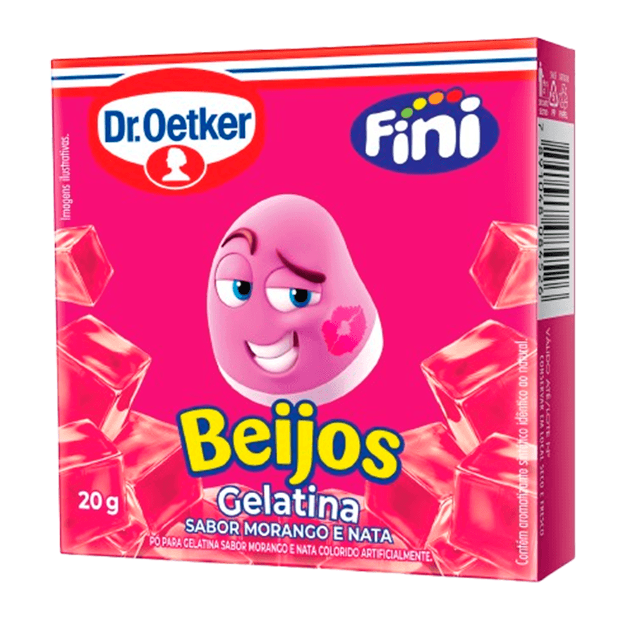 Gelatina Fini é uma das guloseimas mais queridas, 