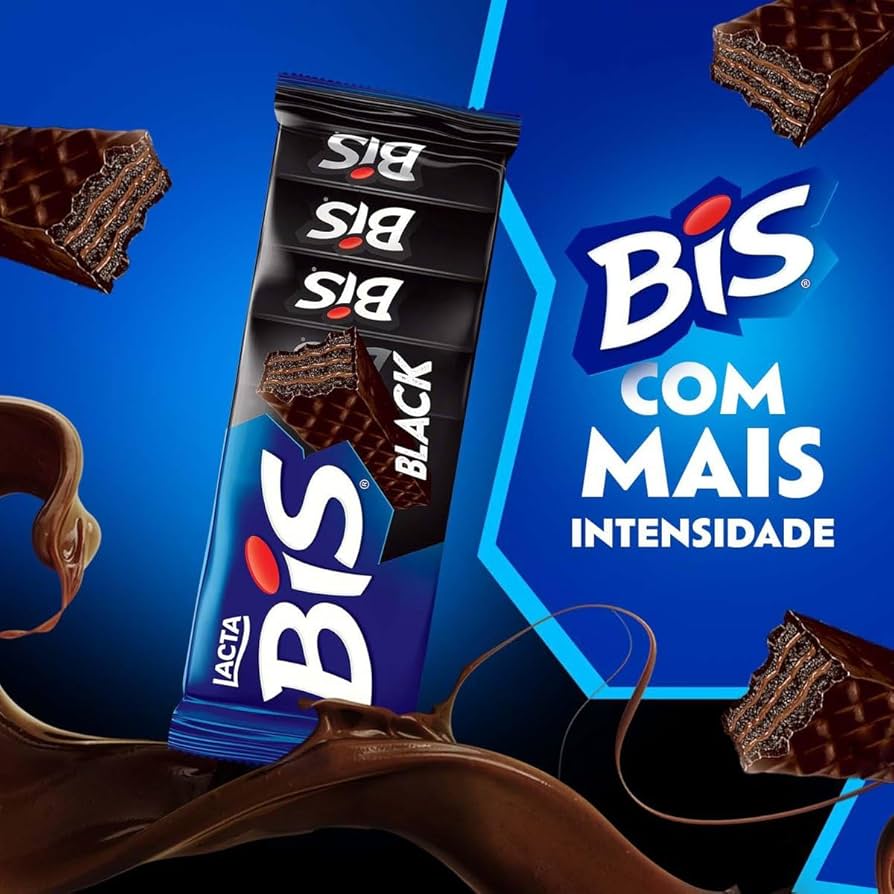 O Bis Black é uma versão especial do clássico Bis,