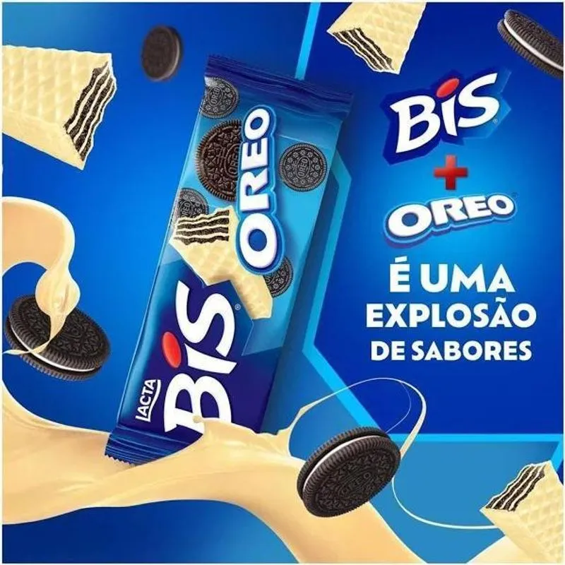 Bis Oreo é uma versão especial do clássico Bis, co