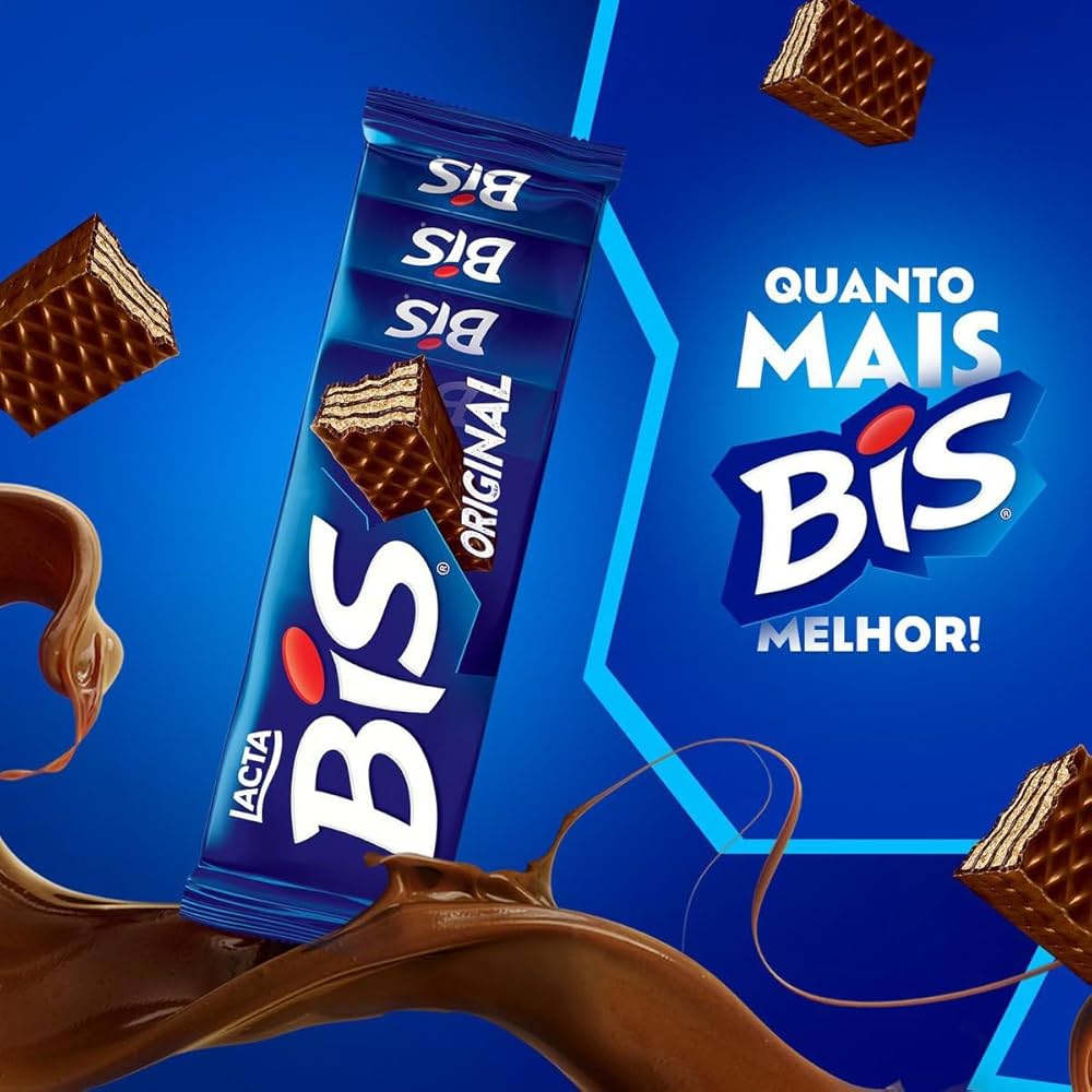 O Bis Original é um dos chocolates mais icônicos d