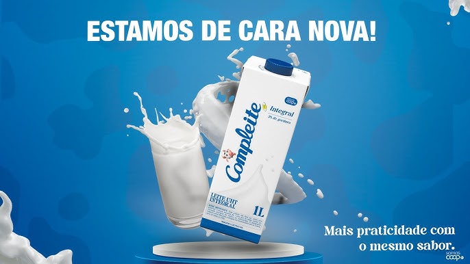 A Compleite é uma marca de produtos lácteos que fa