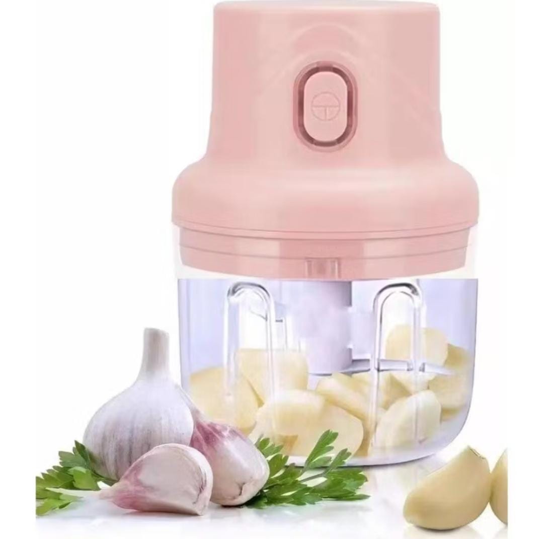 Mini Triturador De Alimentos Elétrico Portátil Com