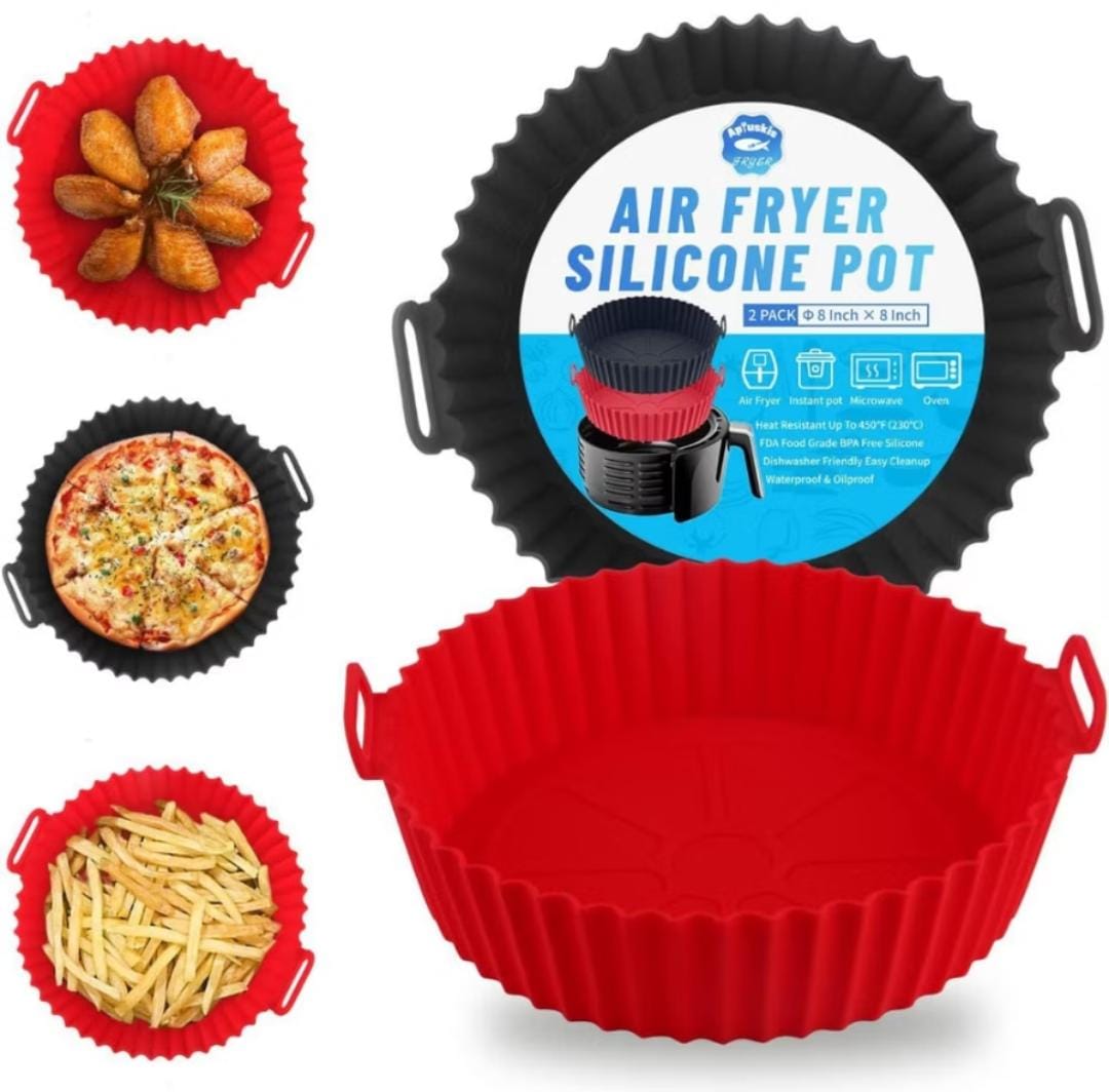 formas de Silicone com alça para Airfryer e microo